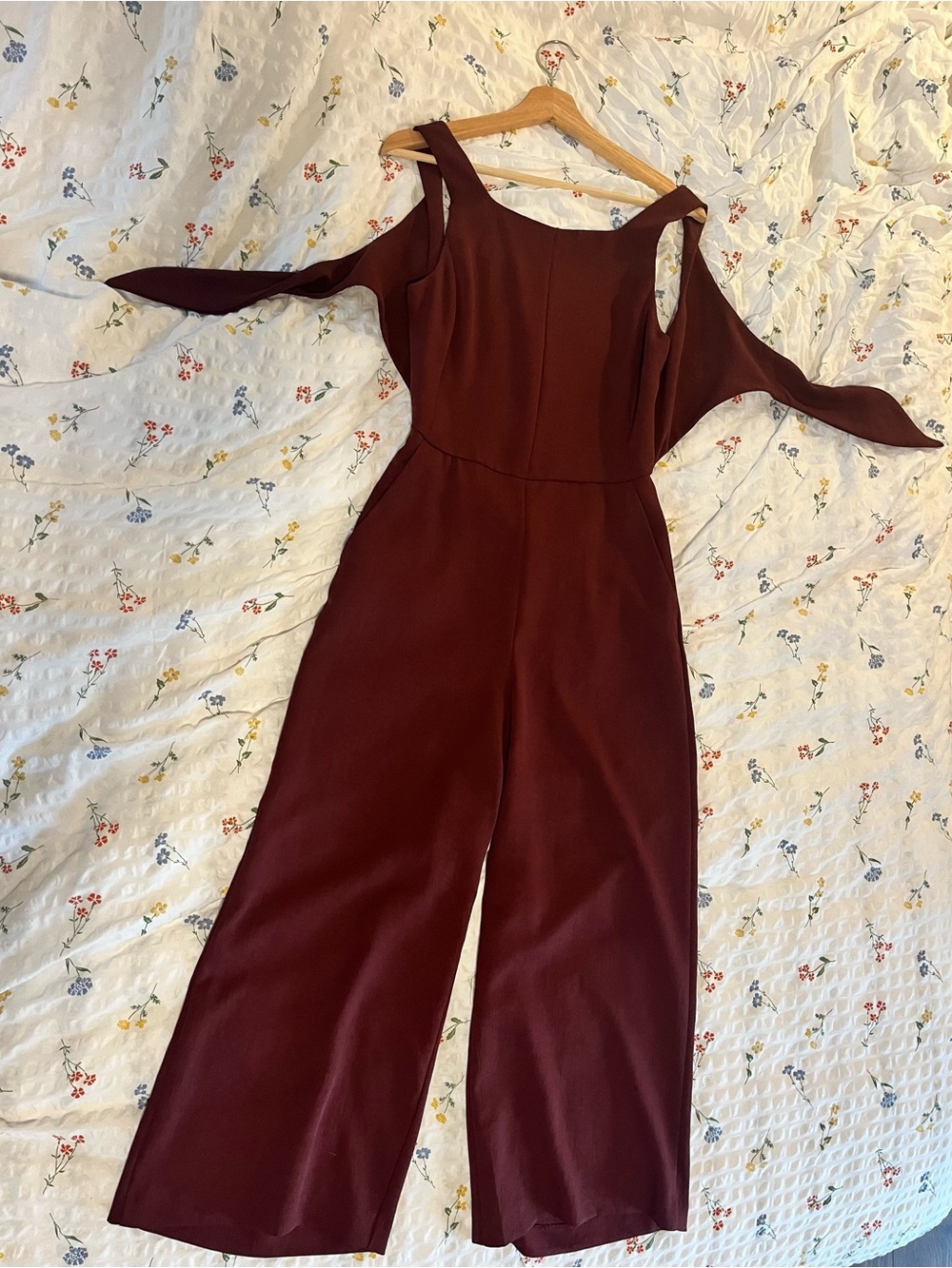 Jumpsuit in Burgundy